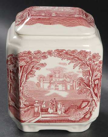 Vista Pink (No Trim) Fan Jar & Lid