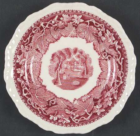 Vista Pink (No Trim) Small Bread & Butter Plate