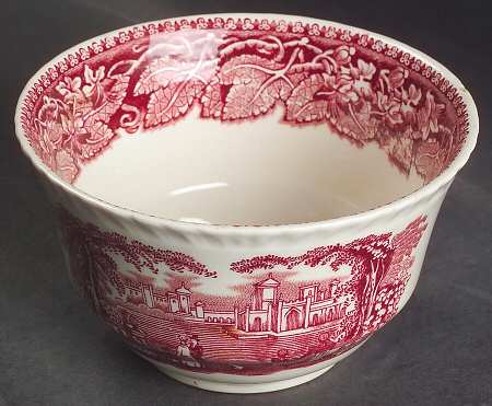 Vista Pink (No Trim) Cranberry Bowl