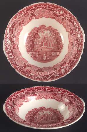 Vista Pink (No Trim) Lugged Cereal Bowl