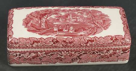 Vista Pink (No Trim) Rectangular Box with Lid