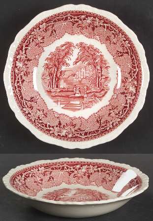Vista Pink (No Trim) Coupe Soup Bowl