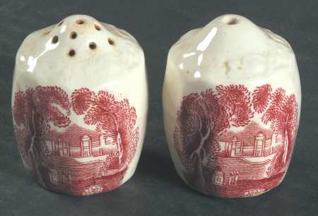 Vista Pink (No Trim) Salt & Pepper Set