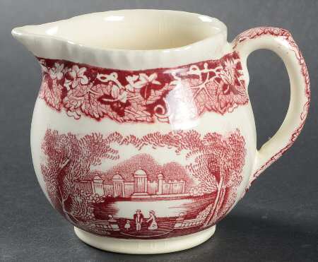 Vista Pink (No Trim) Creamer