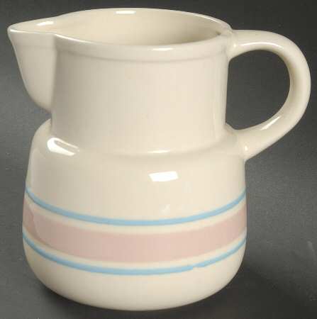 Pink & Blue Stripes 32 Oz Pitcher
