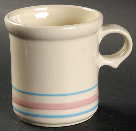 Pink & Blue Stripes Mug