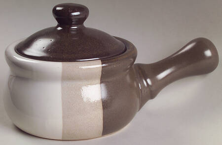 Sandstone Individual Casserole & Lid