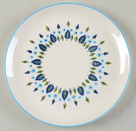 Swiss Alpine Luncheon Plate