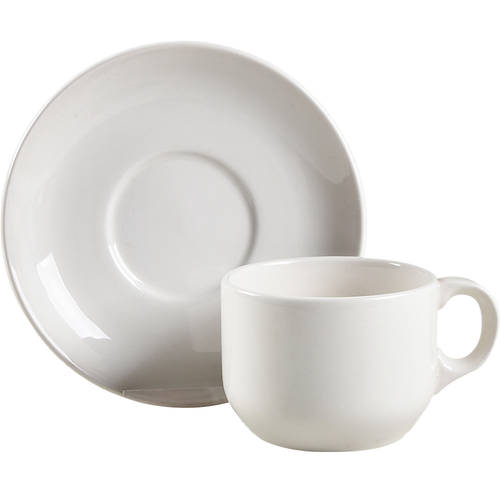 Style Flat Cup & Saucer Set