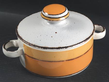 Sun 2 Qt Round Covered Casserole