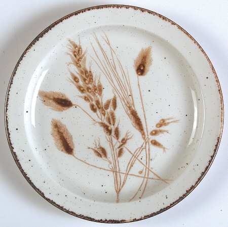 Wild Oats Stonehenge Salad Plate by W R Midwinter Ltd