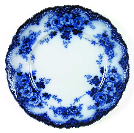 Devon (Flow Blue, Gold Trim) by Alfred Meakin