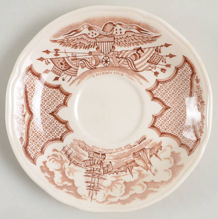 Fair Winds Brown Saucer