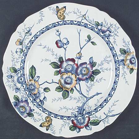 Medway Decor Blue Multicolor by Alfred Meakin