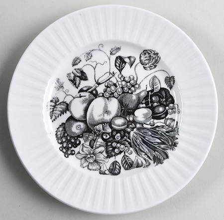 Old Orchard Bread & Butter Plate by Alfred Meakin