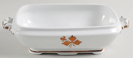 Tea Leaf Rectangular Vegetable No Lid