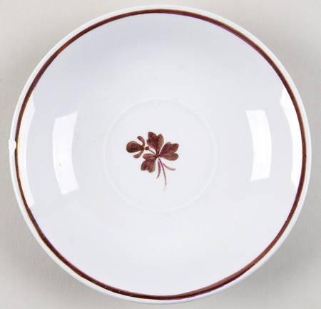Tea Leaf Saucer for Flat Cup