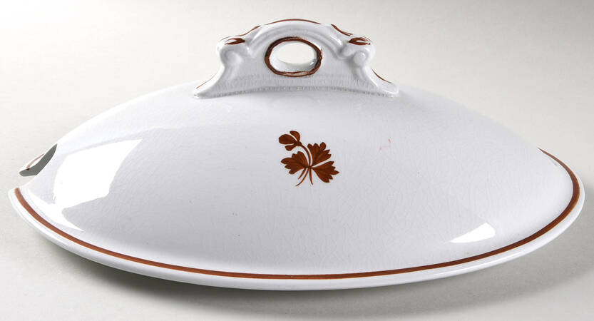 Tea Leaf Lid for Tureen