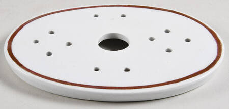Tea Leaf Oval Strainer for Soap Box