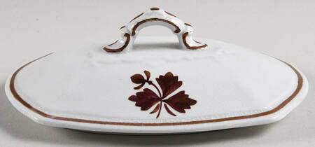 Tea Leaf Lid for Oval Soap Box