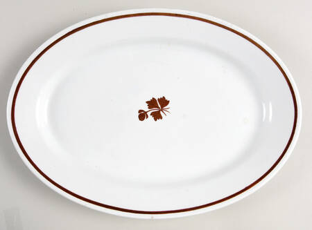Tea Leaf 12" Oval Serving Platter