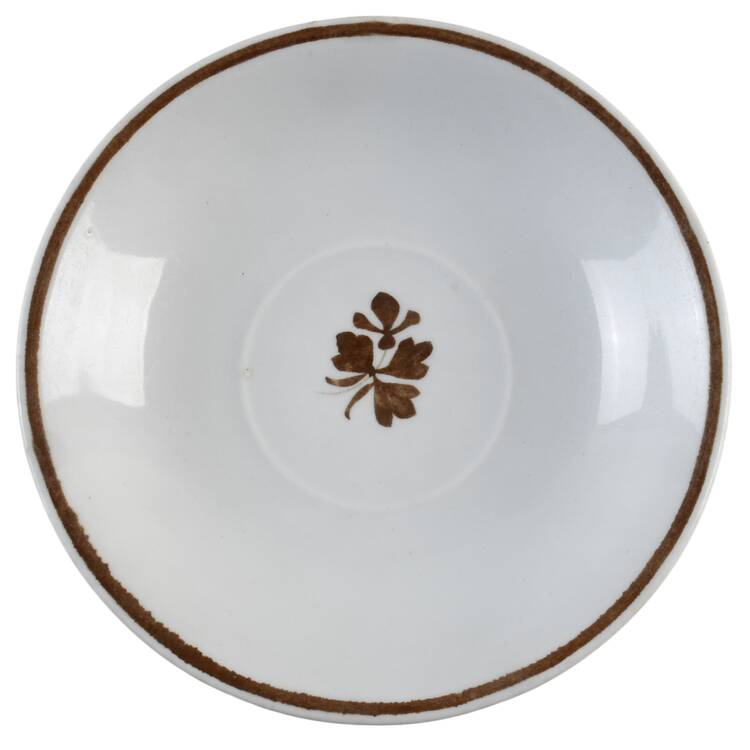 Tea Leaf Saucer for Flat Cup