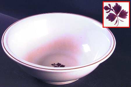 Tea Leaf Bowl for Large Pitcher & Bowl Set