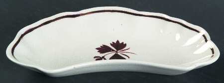 Tea Leaf Bone Dish