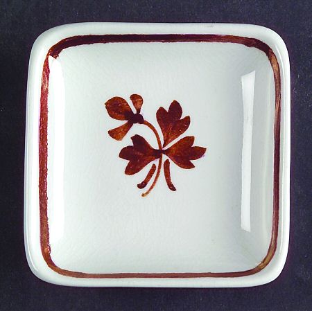 Tea Leaf Butter Pat