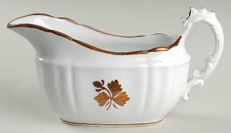 Tea Leaf Gravy Boat