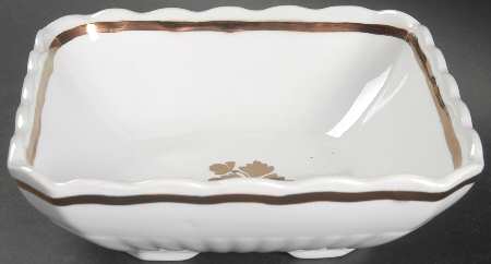 Tea Leaf 7" Square Vegetable Bowl