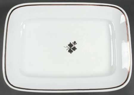 Tea Leaf 17" Rectangular Serving Platter