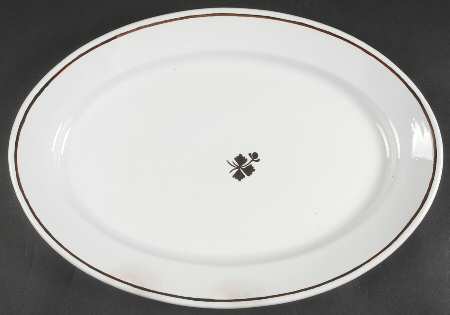 Tea Leaf 16" Oval Serving Platter
