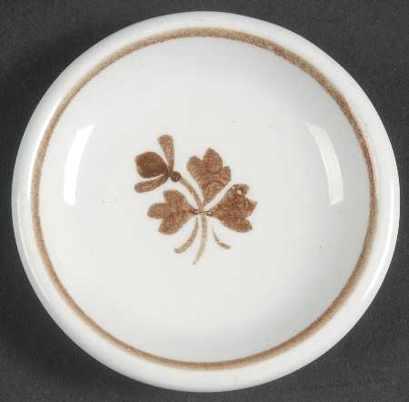 Tea Leaf Butter Pat