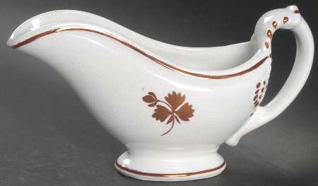 Tea Leaf Gravy Boat