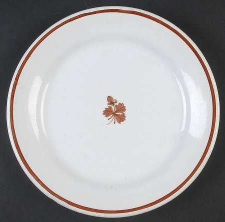 Tea Leaf Luncheon Plate