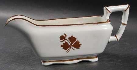 Tea Leaf Gravy Boat