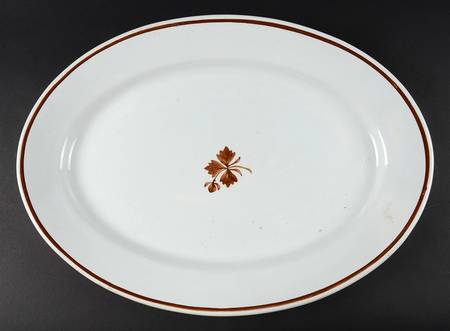 Tea Leaf 18" Oval Serving Platter