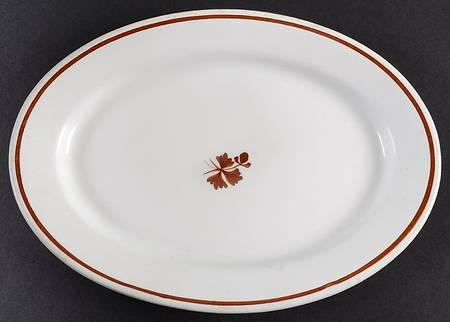 Tea Leaf 11" Oval Serving Platter