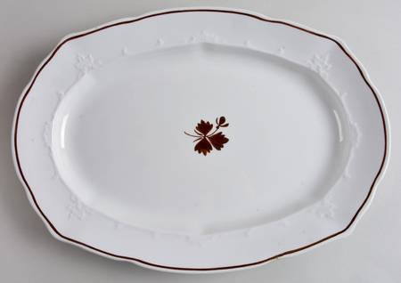 Tea Leaf 14" Oval Serving Platter