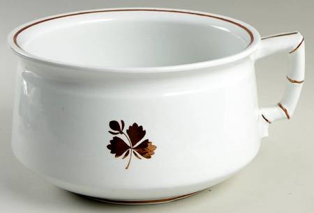 Tea Leaf Chamber Pot No Lid