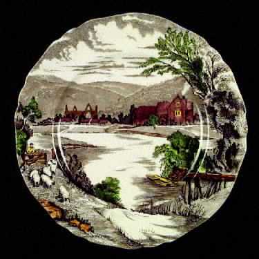 Tintern Brown Multicolor by Alfred Meakin