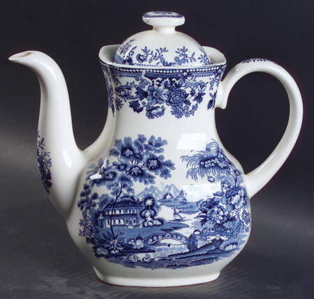 Tonquin Blue Coffee Pot & Lid