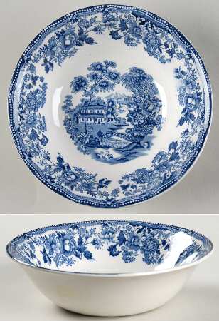 Tonquin Blue Coupe Cereal Bowl