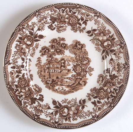 Tonquin Brown Bread & Butter Plate