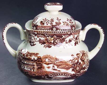 Tonquin Brown Sugar Bowl & Lid