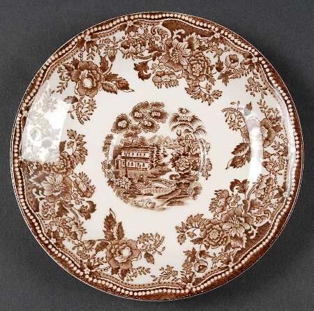 Tonquin Brown Saucer