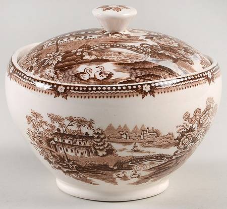 Tonquin Brown Sugar Bowl & Lid