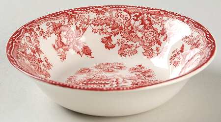 Tonquin Pink Fruit/Dessert (Sauce) Bowl