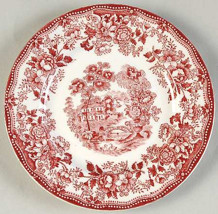 Tonquin Pink Bread & Butter Plate